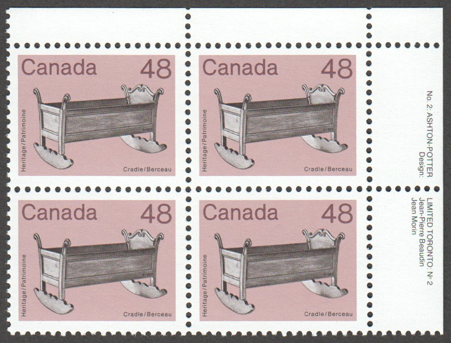 Canada Scott 929iii MNH PB UR PL.2 - Click Image to Close